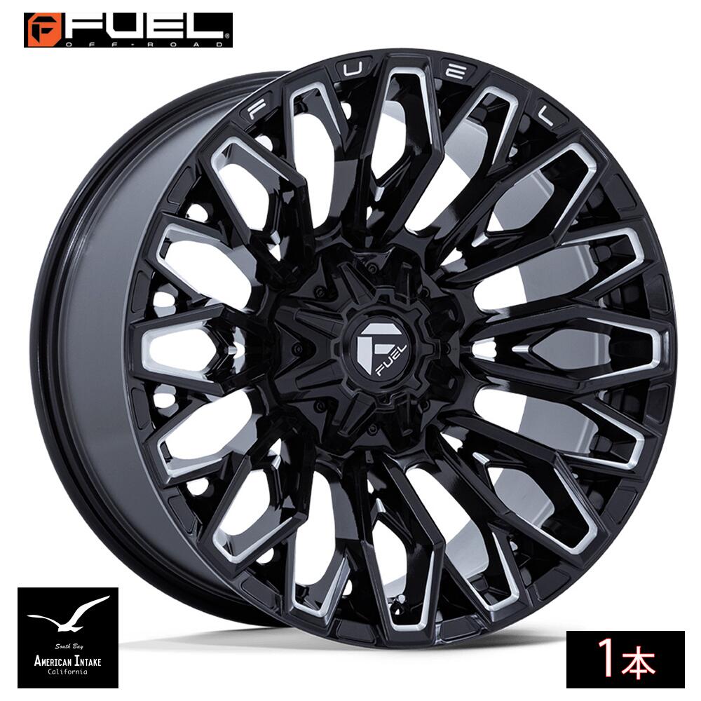 Fuel Off Road フューエルオフロード ホイール FC865 STRIKE | GLOSS BLACK MILLED ( 1本 )|American-Intake
