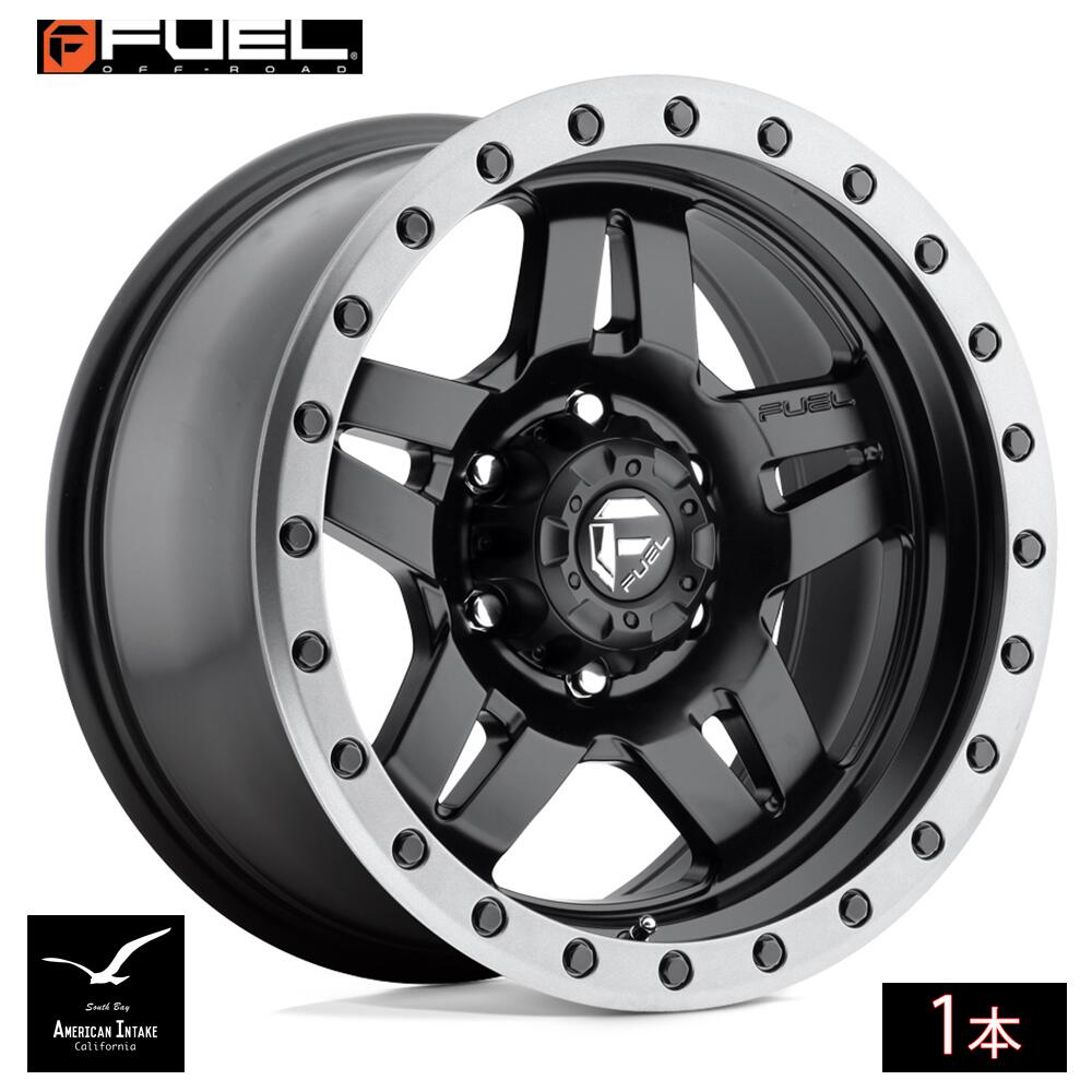 Fuel Off Road フューエルオフロード ホイール D557 ANZA | MATTE BLACK GUN METAL RING ( 1本 )｜American-Intake 44,005円