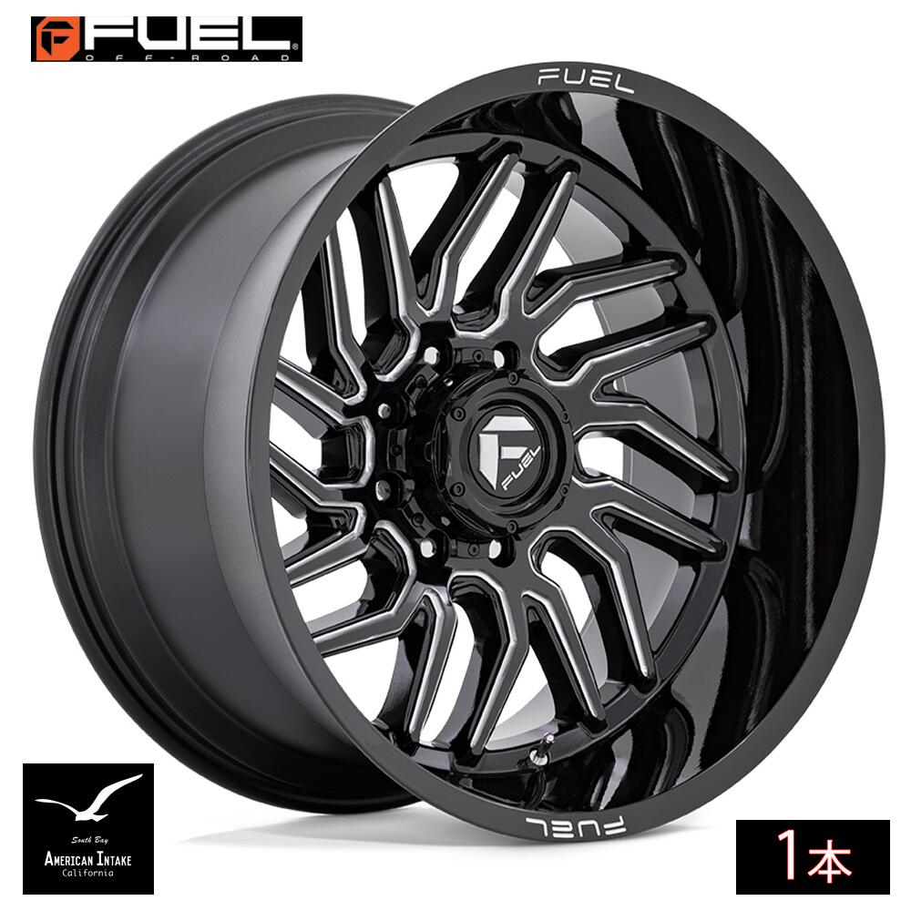Fuel Off Road フューエルオフロード ホイール D807 HURRICANE | GLOSS BLACK MILLED ( 1本 )|American-Intake