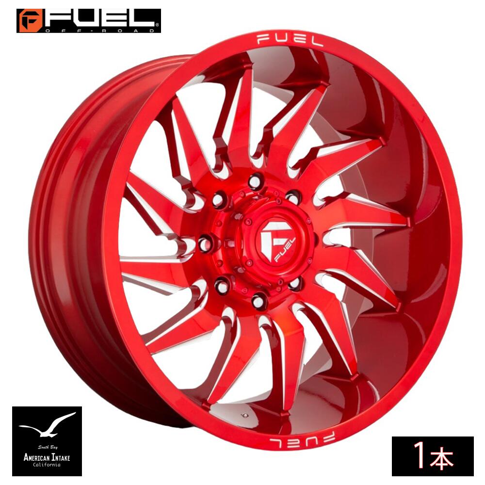 Fuel Off Road フューエルオフロード ホイール D745 SABER | CANDY RED MILLED ( 1本 )｜American-Intake