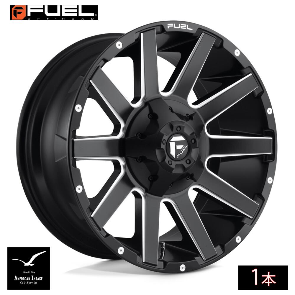 Fuel Off Road フューエルオフロード ホイール D616 CONTRA | MATTE BLACK MILLED ( 1本 )｜American-Intake 55,080円