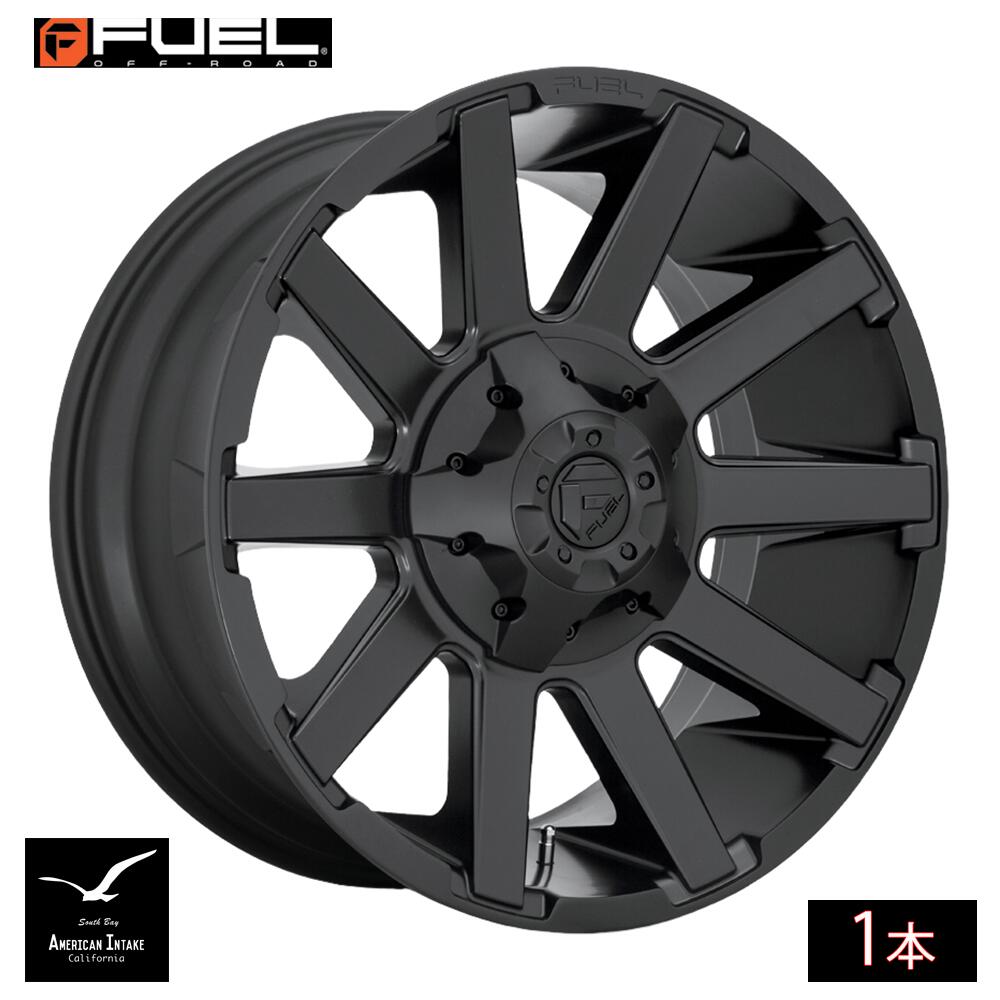 Fuel Off Road フューエルオフロード ホイール D437 CONTRA | SATIN BLACK ( 1本 )|American-Intake