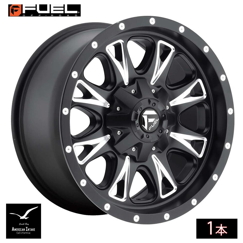 【楽天市場】Fuel Off Road フューエルオフロード ホイール D513 THROTTLE | MATTE BLACK MILLED ...