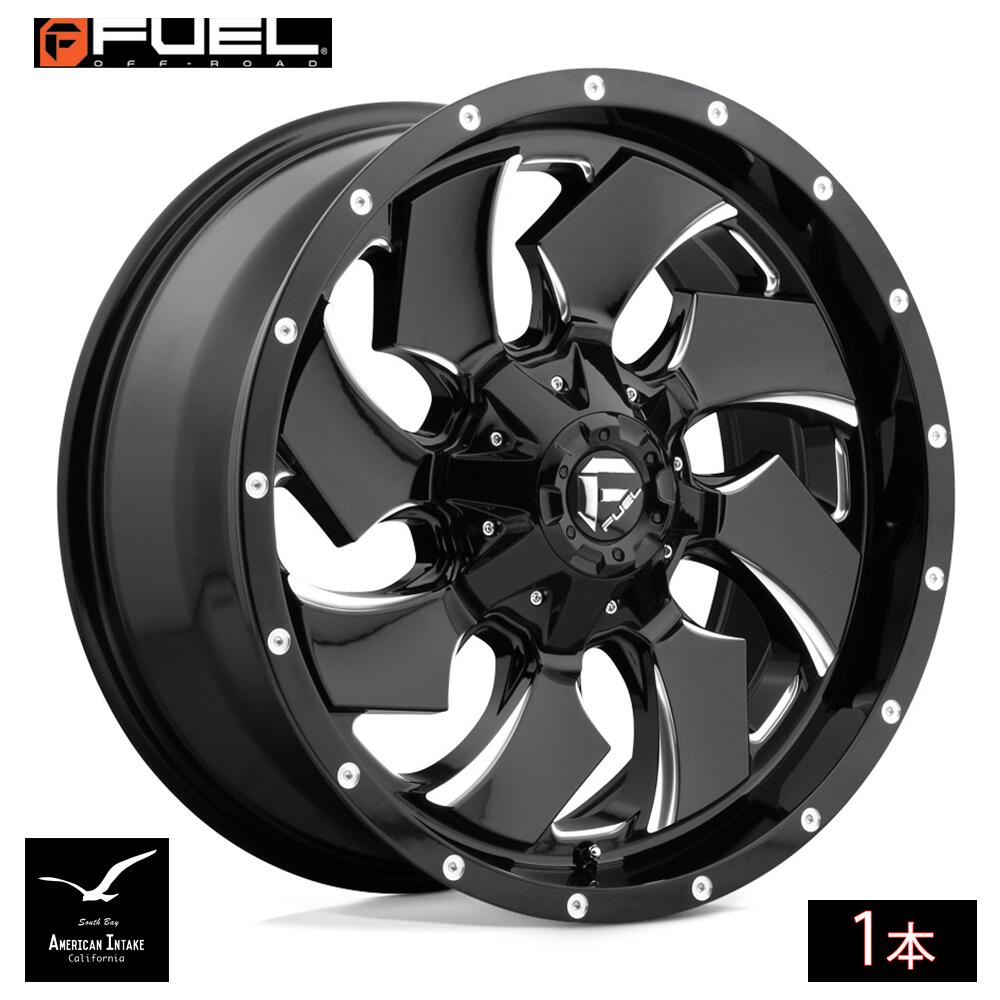 Fuel Off Road フューエルオフロード ホイール D574 CLEAVER | GLOSS BLACK MILLED ( 1本 )|American-Intake