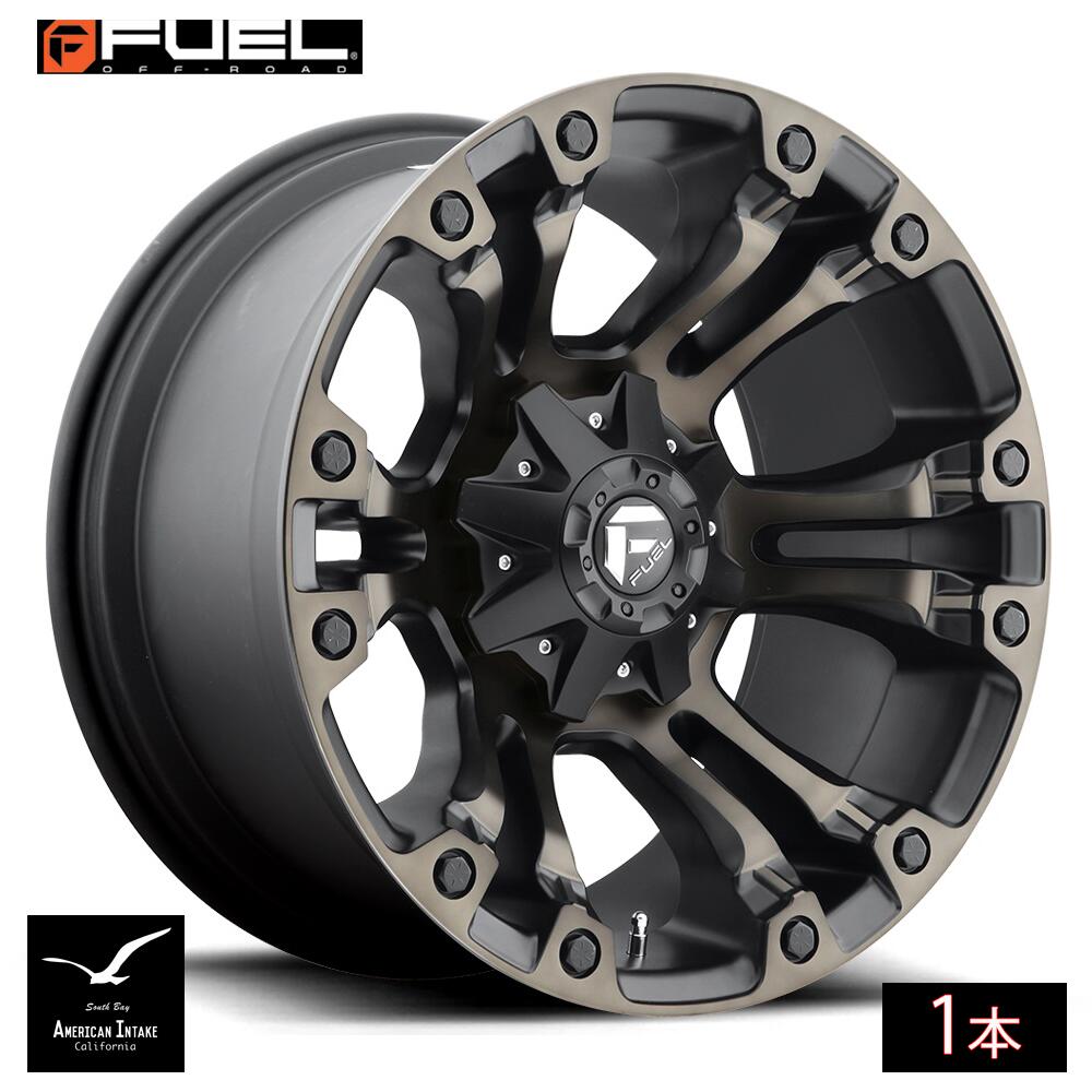 Fuel Off Road フューエルオフロード ホイール D569 VAPOR | MATTE BLACK DOUBLE DARK TINT ( 1本 )｜American-Intake 49,080円