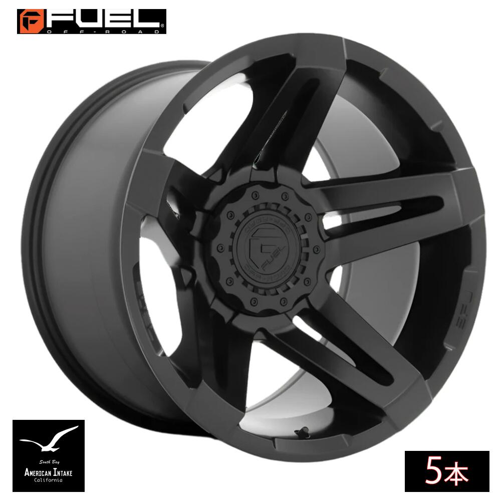 Fuel Off Road フューエルオフロード ホイール D763 SFJ | MATTE BLACK ( 5本 )|American-Intake