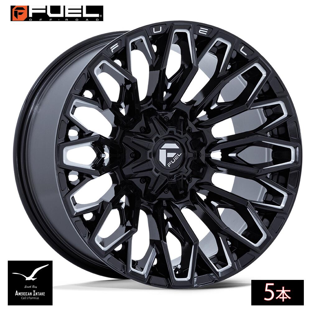 Fuel Off Road フューエルオフロード ホイール FC865 STRIKE | GLOSS BLACK MILLED ( 5本 )｜American-Intake