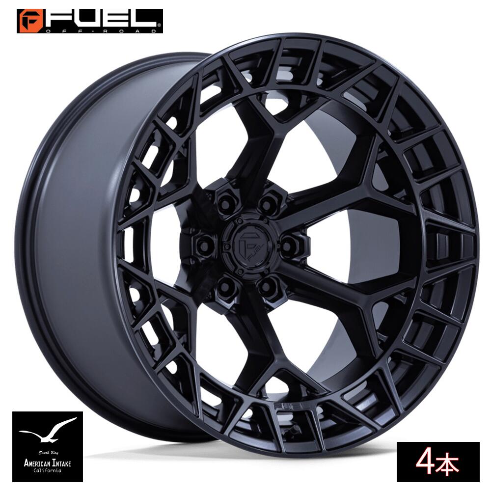Fuel Off Road フューエルオフロード ホイール FC873 CHARGER | BLACKOUT ( 4本 )|American-Intake