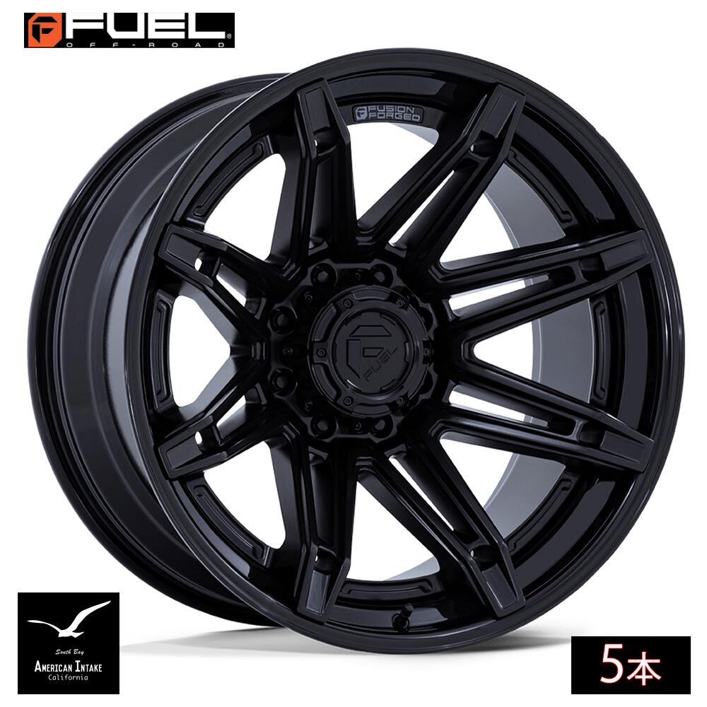 Fuel Off Road フューエルオフロード ホイール FC401 BRAWL | MATTE BLACK W/ GLOSS BLACK LIP ( 5本 )|American-Intake
