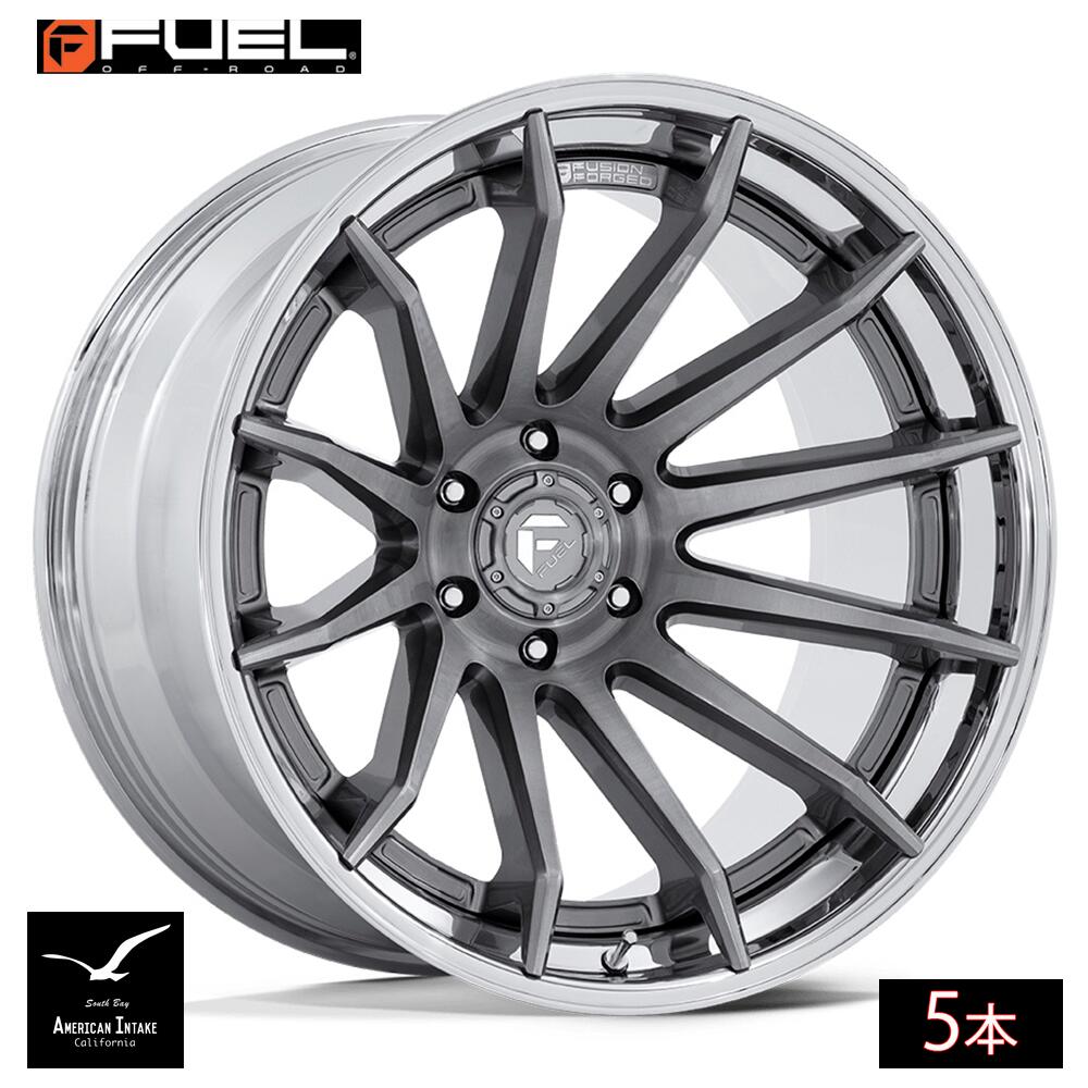 Fuel Off Road フューエルオフロード ホイール FC403 BURN | PLATINUM W/ CHROME LIP ( 5本 )|American-Intake