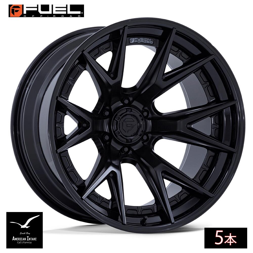 Fuel Off Road フューエルオフロード ホイール FC402 CATALYST | MATTE BLACK W/ GLOSS BLACK LIP ( 5本 )|American-Intake