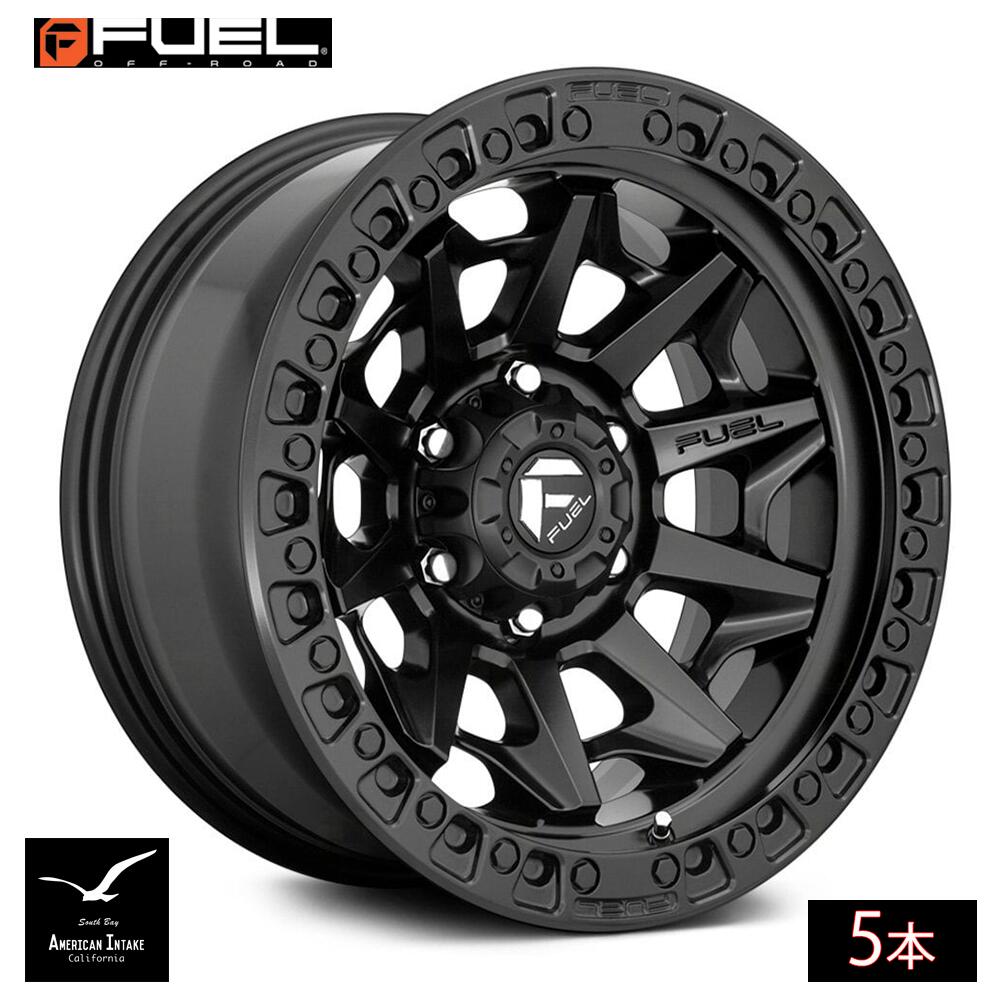 Fuel Off Road フューエルオフロード ホイール D694 COVERT | MATTE BLACK ( 5本 )｜American-Intake 148,950円