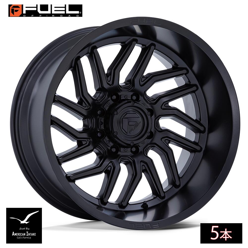 Fuel Off Road フューエルオフロード ホイール D864 HURRICANE | BLACKOUT ( 5本 )|American-Intake