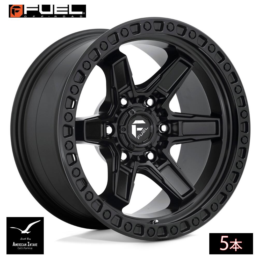 Fuel Off Road フューエルオフロード ホイール D697 KICKER | MATTE BLACK ( 5本 )｜American-Intake 185,000円