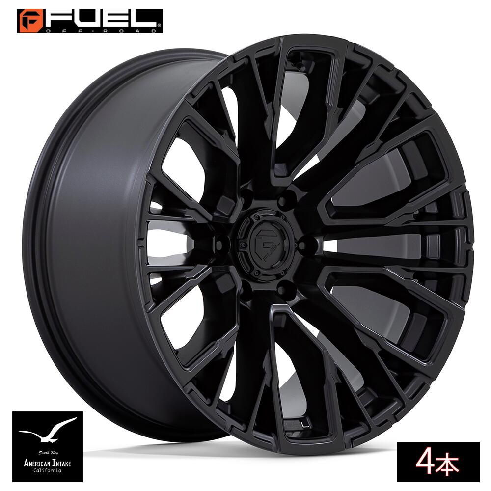 Fuel Off Road フューエルオフロード ホイール D847 REBAR | BLACKOUT ( 4本 )｜American-Intake