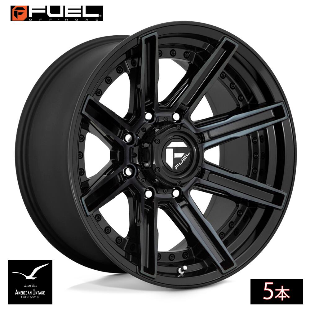Fuel Off Road フューエルオフロード ホイール D708 ROGUE | GLOSS MACHINED DOUBLE DARK TINT ( 5本 )|American-Intake