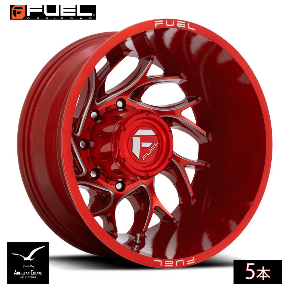 Fuel Off Road フューエルオフロード ホイール D742 RUNNER | CANDY RED MILLED ( 5本 )｜American-Intake