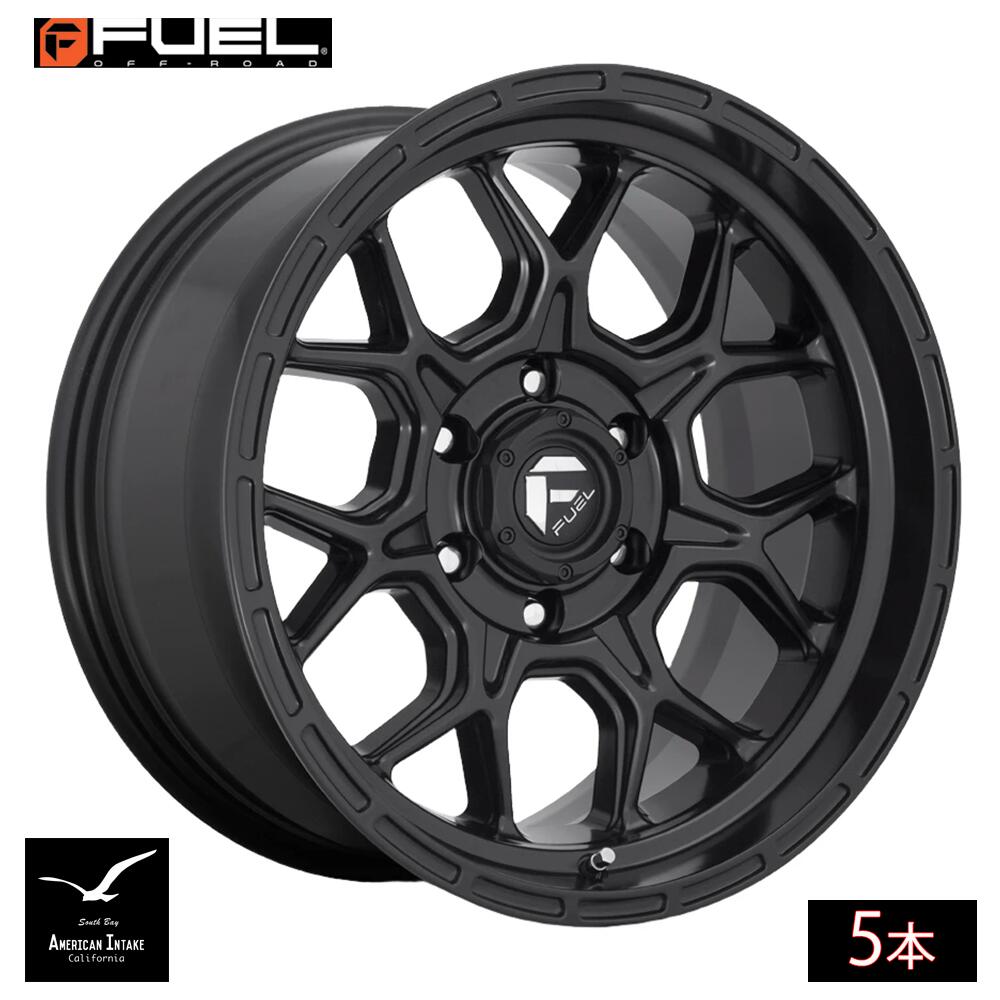Fuel Off Road フューエルオフロード ホイール D670 TECH | MATTE BLACK ( 5本 )|American-Intake