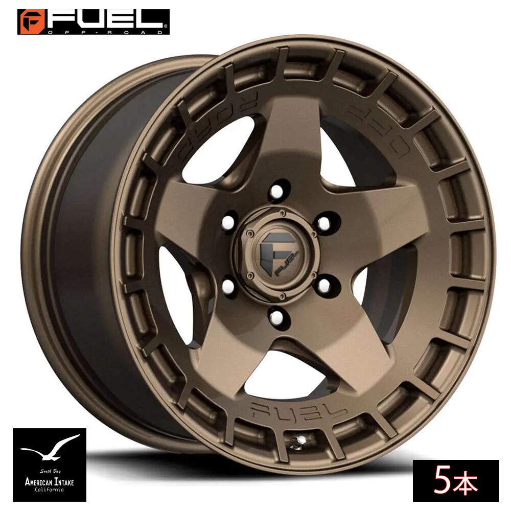 Fuel Off Road フューエルオフロード ホイール D735 WARP | MATTE BRONZE ( 5本 )|American-Intake