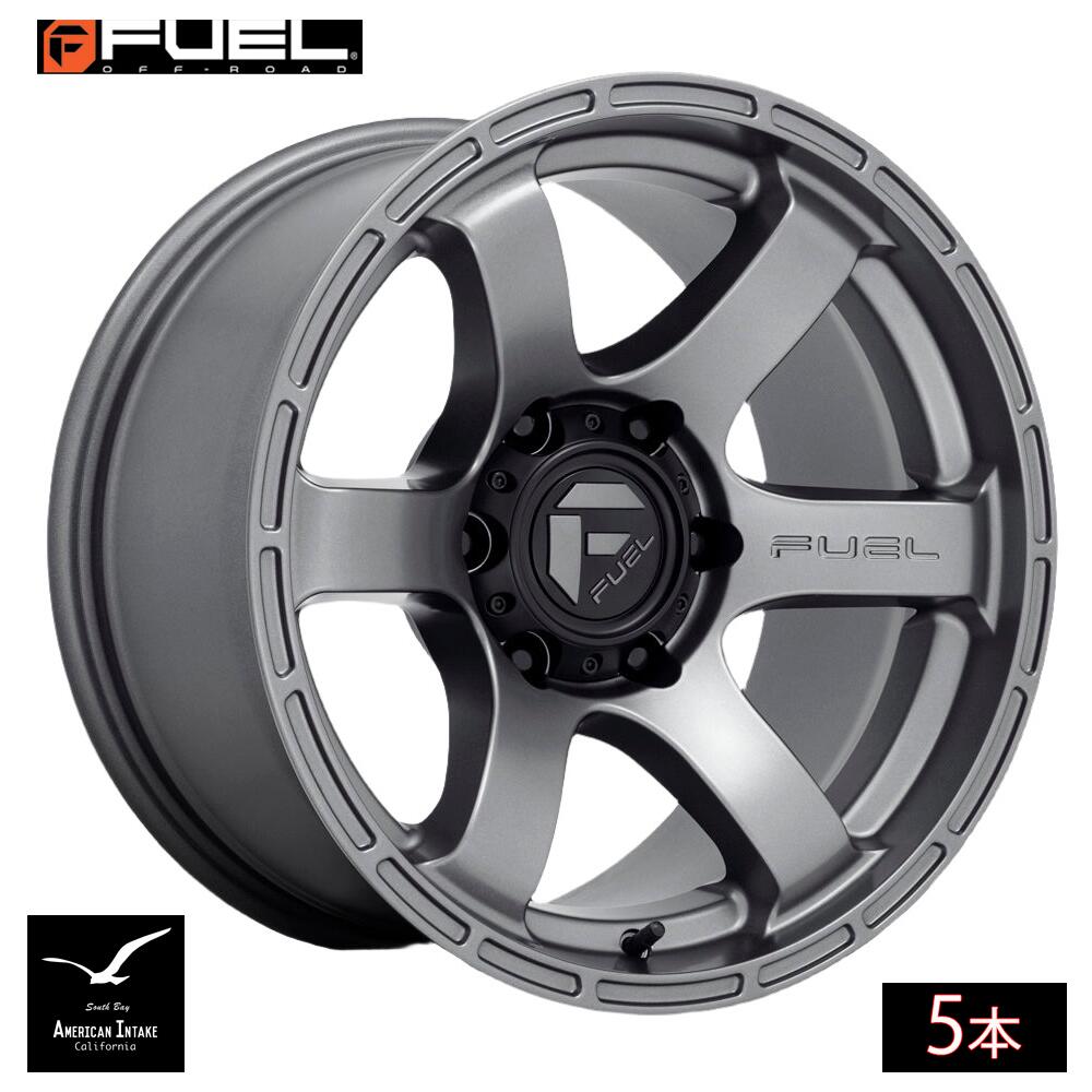 Fuel Off Road フューエルオフロード ホイール D767 RUSH | MATTE GUN METAL ( 5本 )｜American-Intake