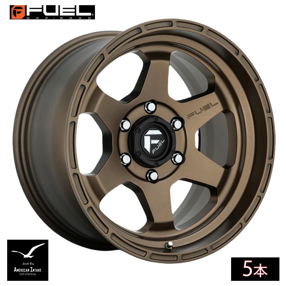 Fuel Off Road フューエルオフロード ホイール D666 SHOK | MATTE BRONZE ( 5本 )|American-Intake