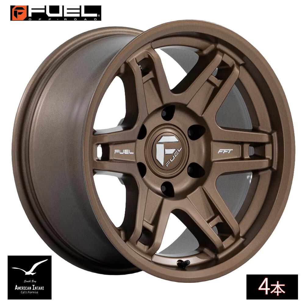 Fuel Off Road フューエルオフロード ホイール D837 SLAYER | MATTE BRONZE ( 4本 )|American-Intake