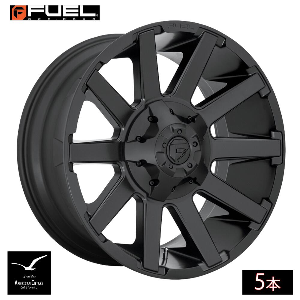 【楽天市場】Fuel Off Road フューエルオフロード ホイール D437 CONTRA | SATIN BLACK ( 5本 ...