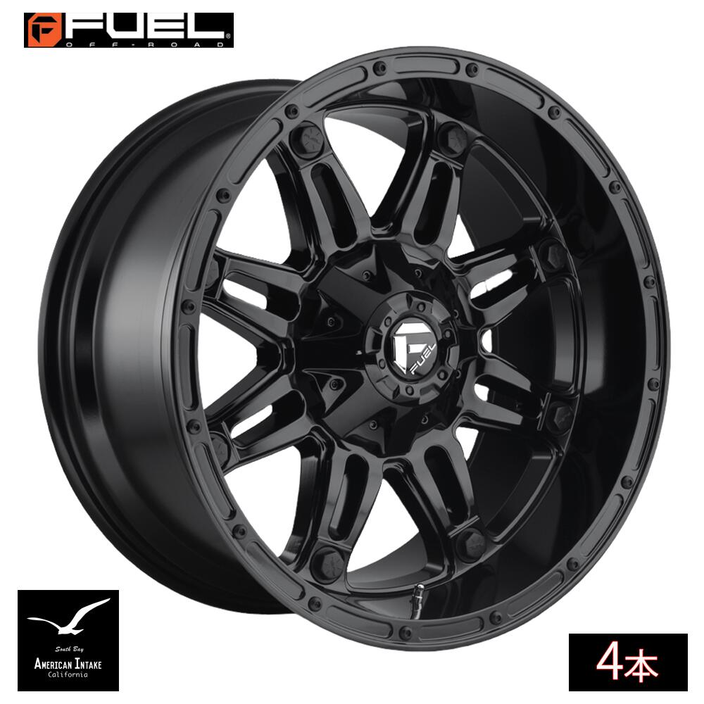 【楽天市場】Fuel Off Road フューエルオフロード ホイール D625 HOSTAGE | GLOSS BLACK ( 4本 ...