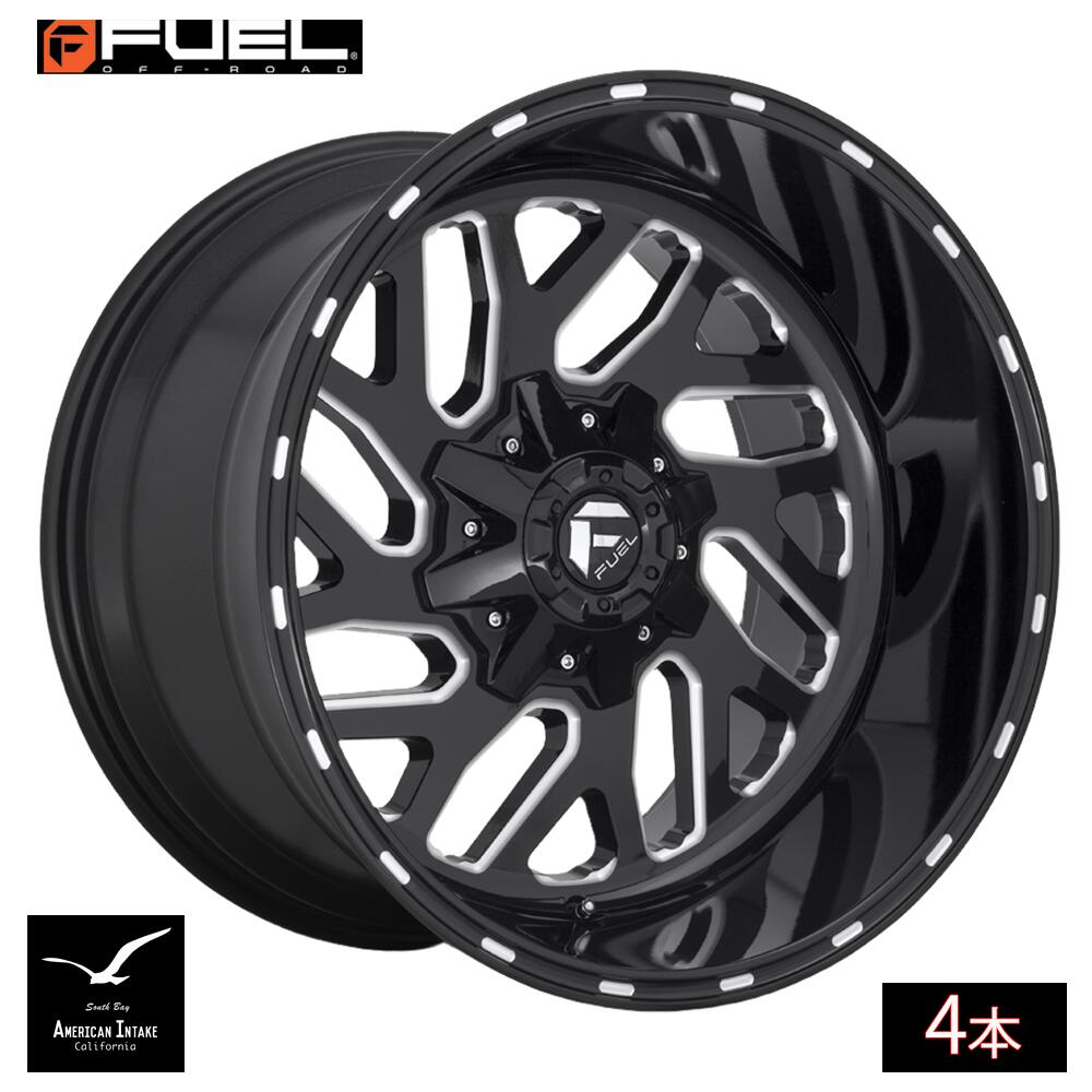 Fuel Off Road フューエルオフロード ホイール D581 TRITON | GLOSS BLACK MILLED ( 4本 )|American-Intake