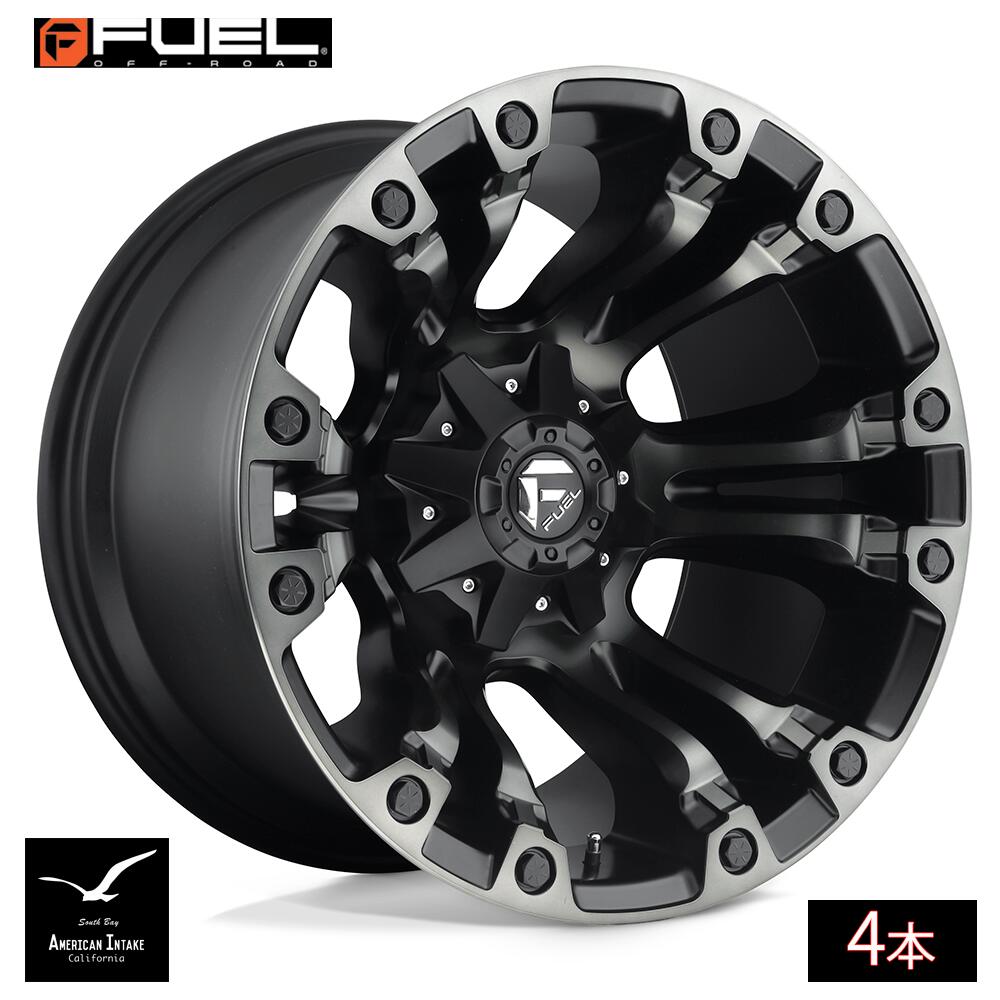 Fuel Off Road フューエルオフロード ホイール D851 VAPOR | MATTE BLACK GRAY TINT ( 4本 )｜American-Intake