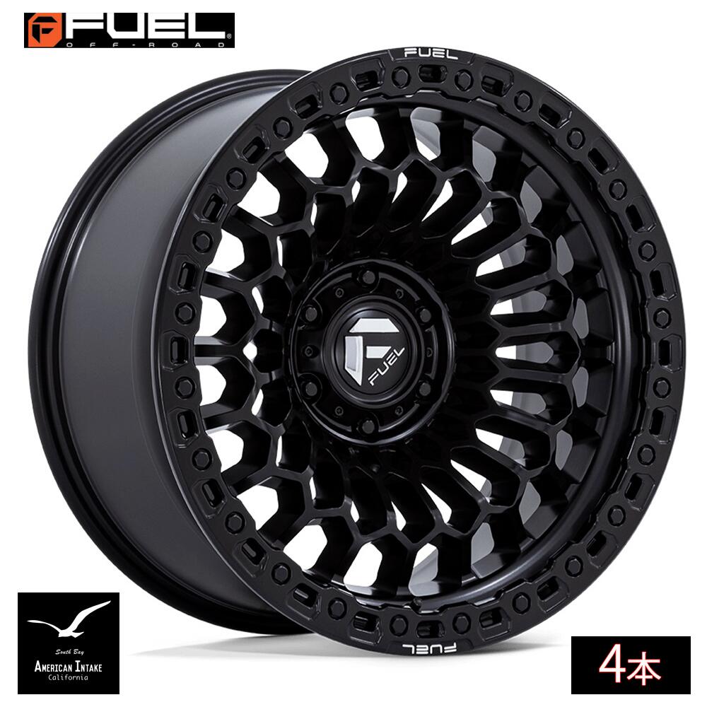 Fuel Off Road フューエルオフロード ホイール FC870 SINISTER | MATTE BLACK ( 4本 )｜American-Intake