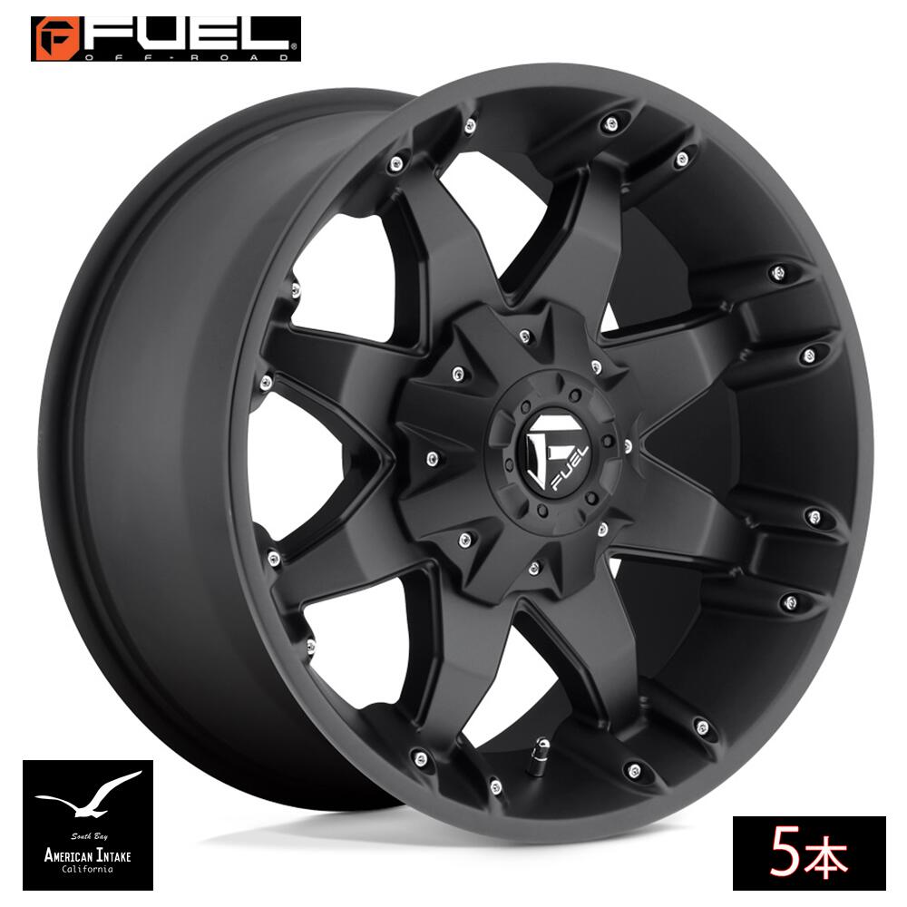 Fuel Off Road フューエルオフロード ホイール D509 OCTANE | MATTE BLACK ( 5本 )|American-Intake