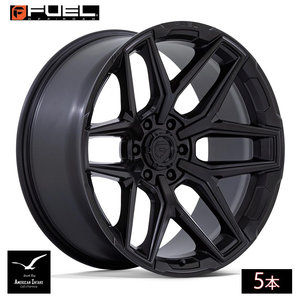Fuel Off Road フューエルオフロード ホイール FLUX | BLACKOUT ( 5本 )｜American-Intake