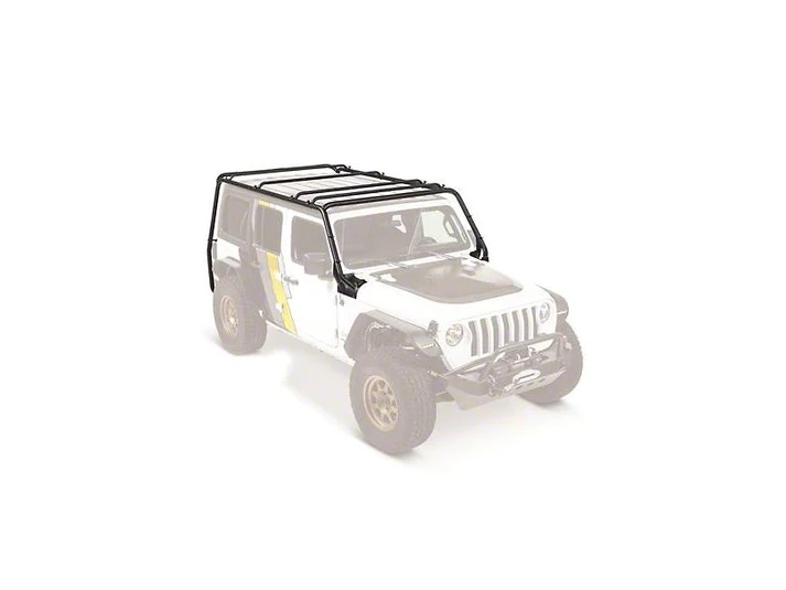 Smittybilt Defender SRC Roof Rack スミティビルト ディフェンダー SRC ルーフラック 4ドア JL専用 77717｜American-Intake 114,350円