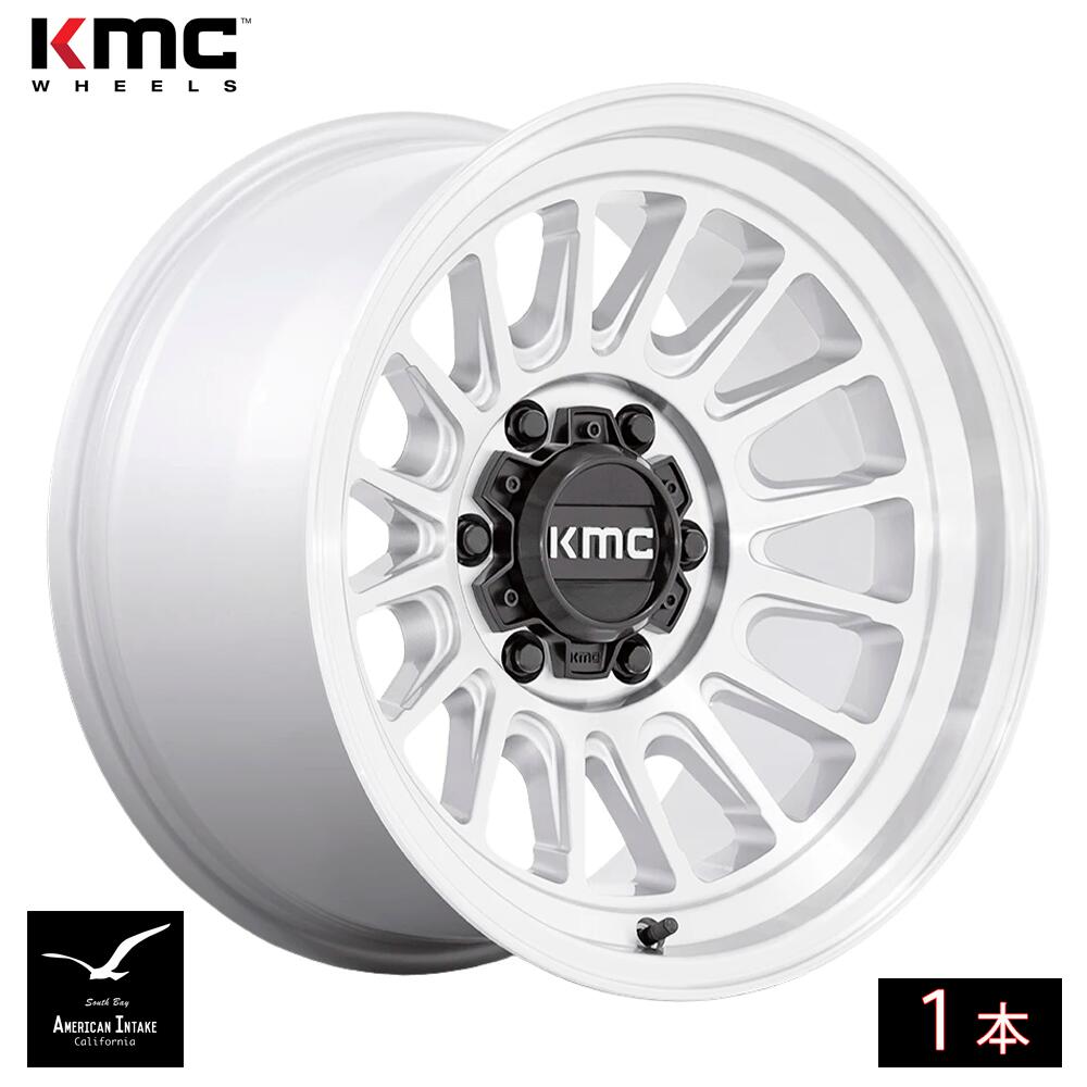 KMC ホイール KM724 IMPACT OL | SILVER MACHINED ( 1本 )｜American-Intake
