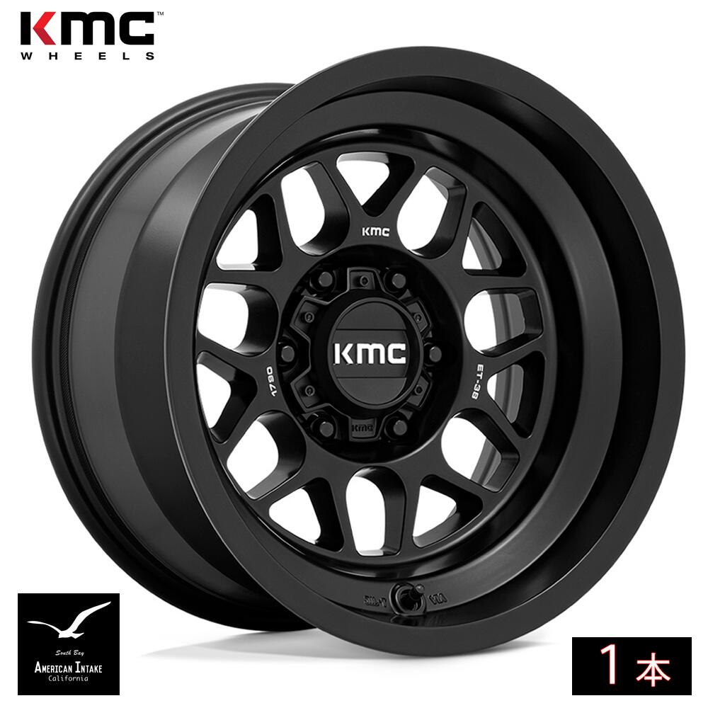 KMC ホイール KM725 TERRA | SATIN BLACK ( 1本 )｜American-Intake