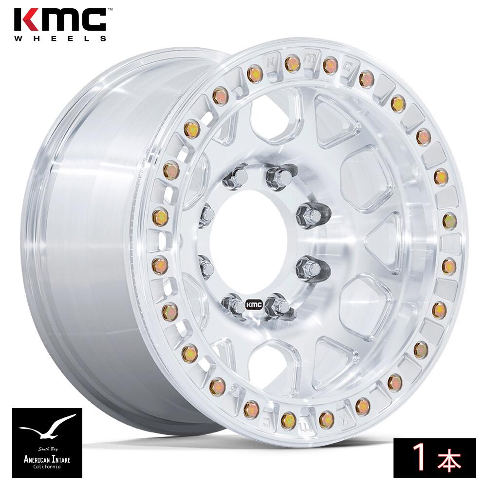 KMC ホイール KM450 MESA FORGED SLOTTED BEADLOCK | RAW MACHINED フォージド鍛造ホイール ( 1本 )|American-Intake