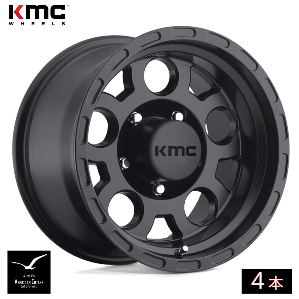 KMC ホイール KM522 ENDURO | MATTE BLACK ( 4本 )｜American-Intake