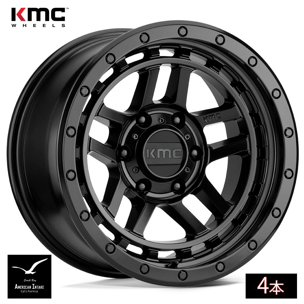 KMC ホイール KM540 RECON | SATIN BLACK ( 4本 )｜American-Intake