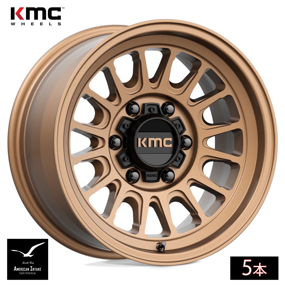 KMC ホイール KM724 IMPACT OL | MATTE BRONZE ( 5本 )｜American-Intake
