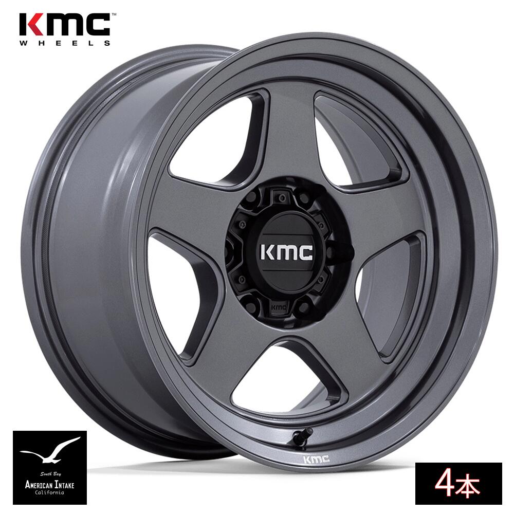 KMC ホイール KM728 LOBO | MATTE ANTHRACITE ( 4本 )｜American-Intake
