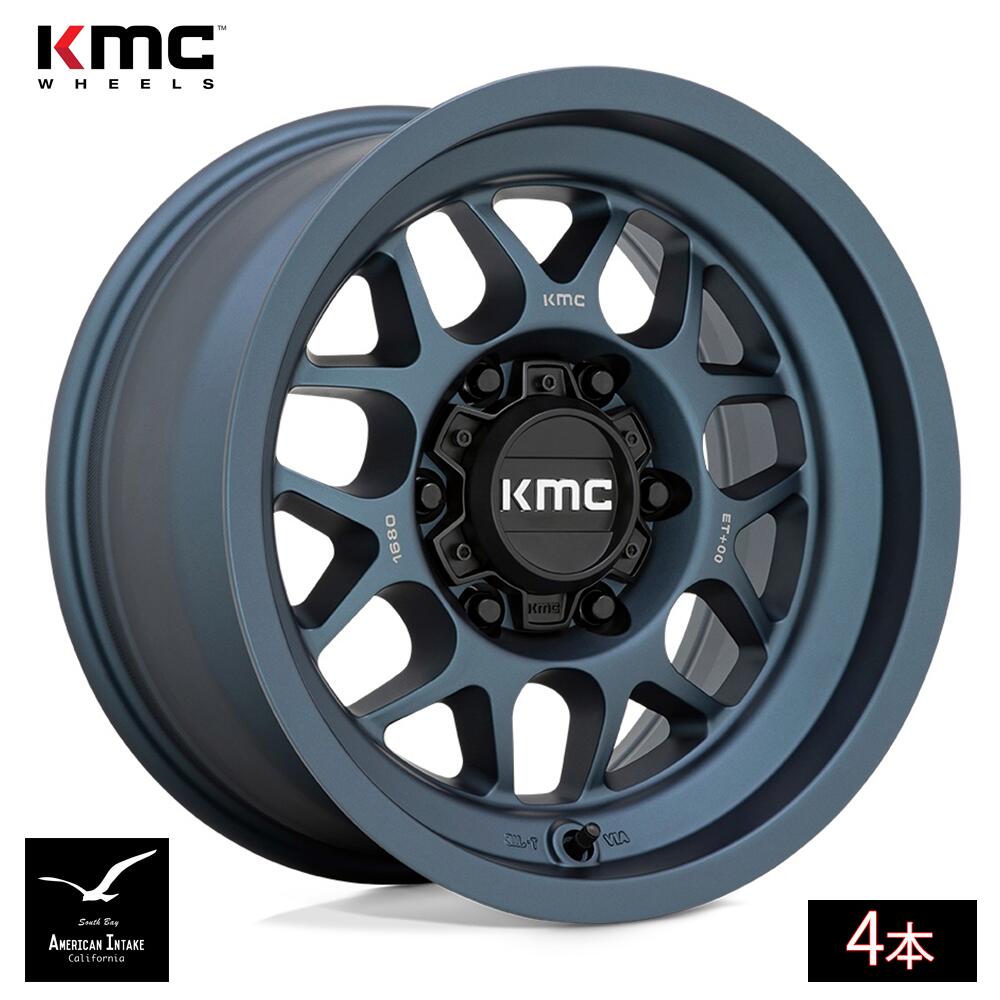 KMC ホイール KM725 TERRA | METALLIC BLUE ( 4本 )｜American-Intake