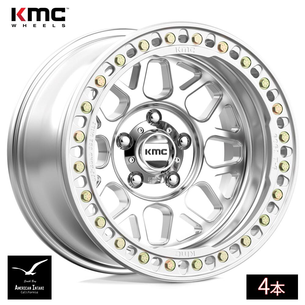 KMC ホイール KM235 GRENADE CRAWL BEADLOCK | MACHINED ( 4本 )｜American-Intake