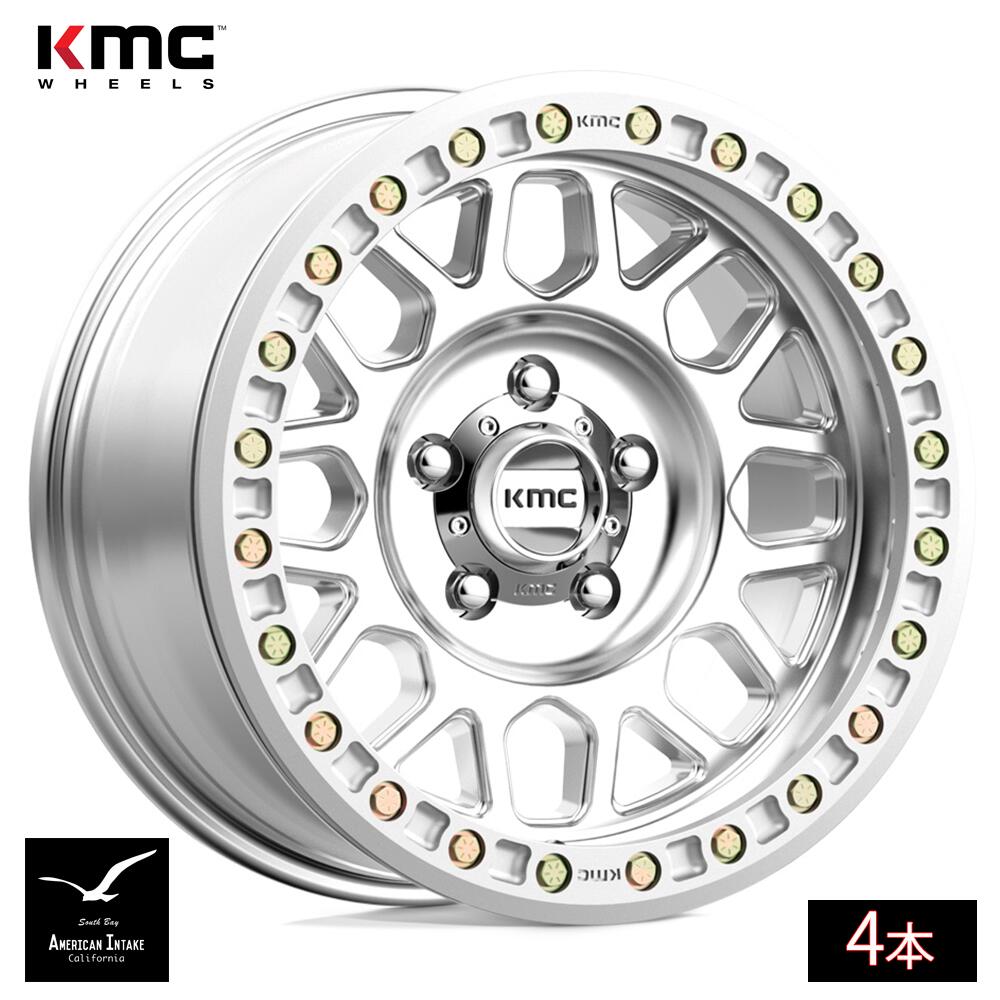 KMC ホイール KM234 GRENADE DESERT BEADLOCK | MACHINED ( 4本 )｜American-Intake