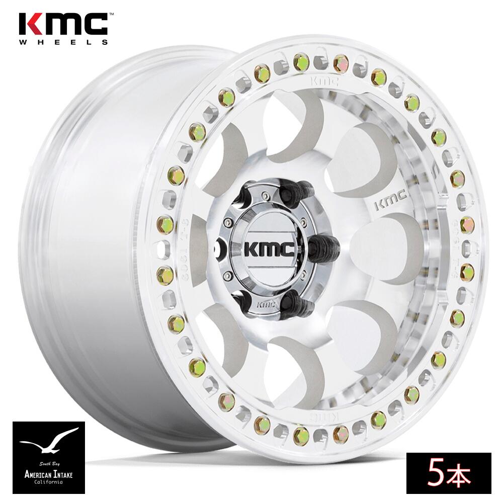 KMC ホイール KM237 RIOT BEADLOCK | MACHINED ( 5本 )｜American-Intake