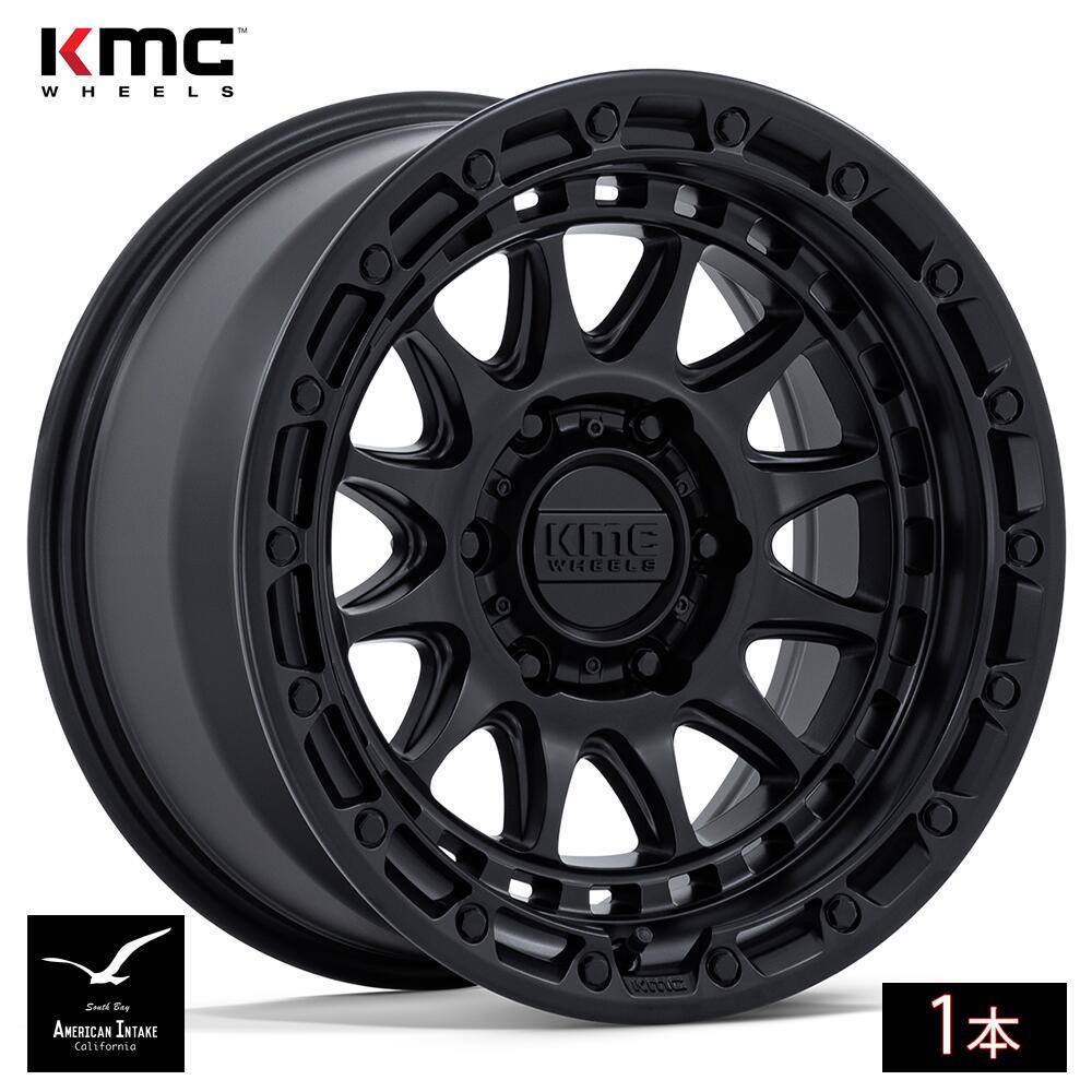 KMC ホイール KM556 CRUX | BLACKOUT ( 1本 )|American-Intake