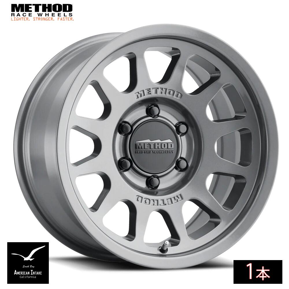 Method Race Wheels メソッド ホイール 703 Bead Grip | GLOSS TITANIUM ( 1本 )|American-Intake