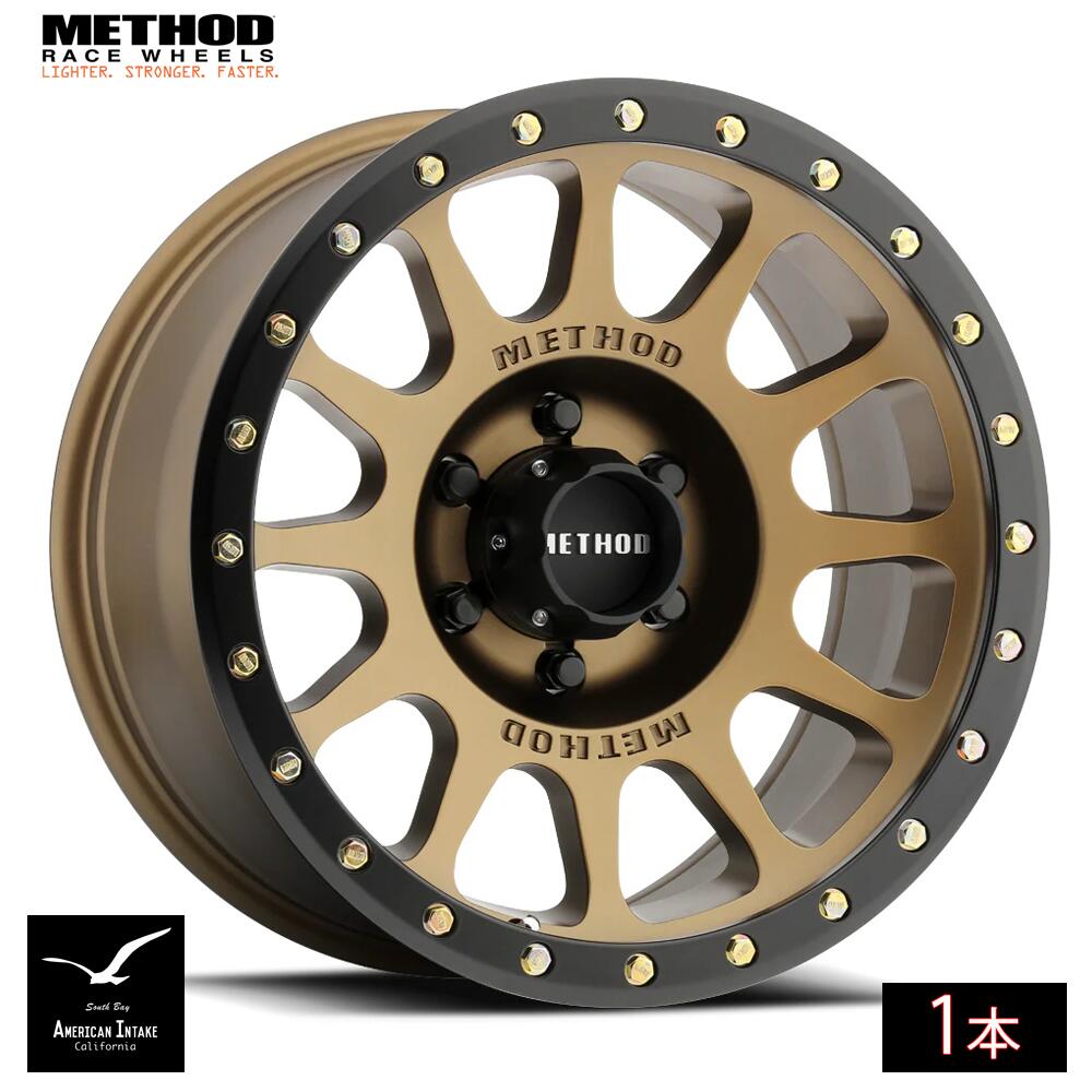 Method Race Wheels メソッド ホイール 305 NV | METHOD BRONZE - MATTE BLACK LIP ( 1本 )｜American-Intake 44,460円