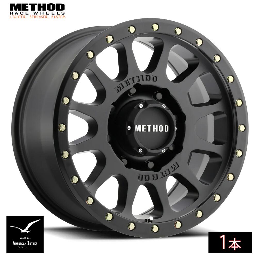 【楽天市場】Method Race Wheels メソッド ホイール 305 NV HD | MATTE BLACK ( 1本 ...