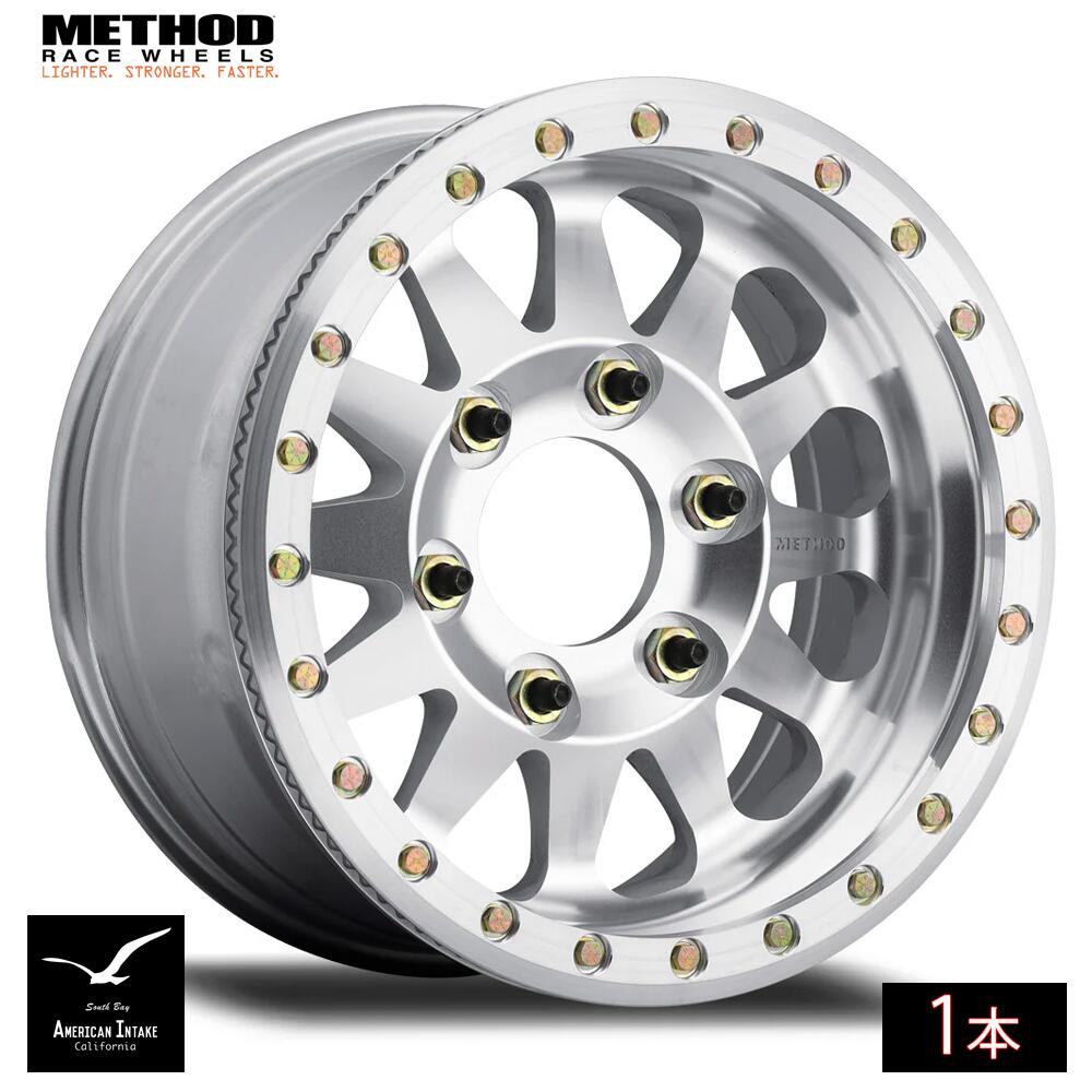 Method Race Wheels メソッド ホイール 101 Beadlock | MACHINED - RAW ( 1本 )｜American-Intake
